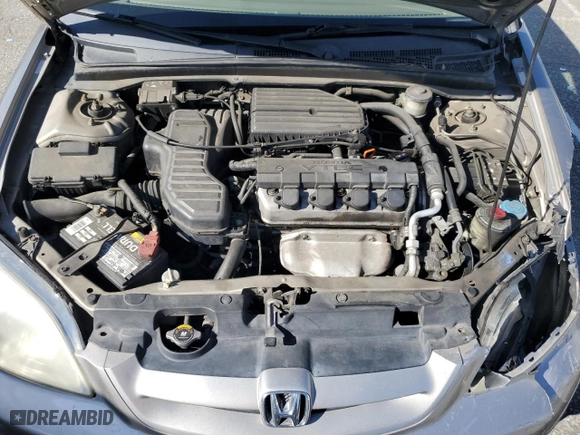 2003 Honda Civic EX with VIN 1HGEM22963L011414, listed as a Copart auction lot 48778535 with 173,078 mi miles and Salvage Title. Bid and sale history available at carsss.com. Image 11.
