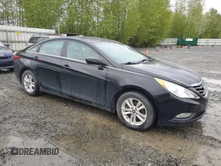 2013 Hyundai Sonata GLS with VIN 5NPEB4AC7DH655359, listed as a Copart auction lot 54078655 with 142,417 mi miles and Clean Title. Bid and sale history available at carsss.com. Image 4.