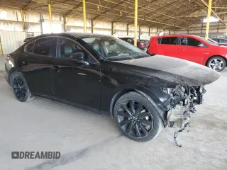 2019 Mazda 3 Select with VIN JM1BPACL5K1109079, listed as a Copart auction lot 61504305 with 89,489 mi miles and Salvage title. Bid and sale history available at DreamBid. Image 4.