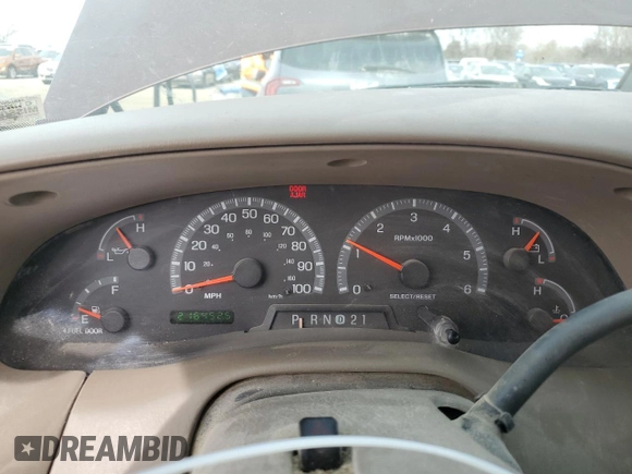 2001 Ford F-150 XL with VIN 1FTRX18L61NB40999, listed as a Copart auction lot 49641305 with 216,452 mi miles and Salvage Title. Bid and sale history available at carsss.com. Image 9.