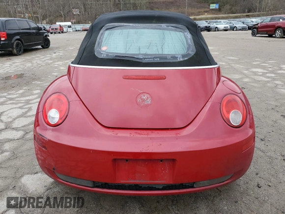2006 Volkswagen Beetle z VIN 3VWRF31Y06M321471, wystawiony jako Copart lot #84939994 z przebiegiem 206 104 mil mil oraz Szkoda całkowita • Salvage title. Historia ofert i sprzedaży dostępna na DreamBid. Obrazek 6.