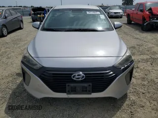 2017 Hyundai Ioniq Blue with VIN KMHC65LC6HU039285, listed as a Copart auction lot 54718645 with Not Provided miles and Clean Title. Bid and sale history available at DreamBid. Image 5.