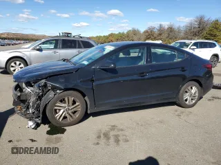 2020 Hyundai Elantra SEL with VIN 5NPD84LF5LH546589, listed as a Copart auction lot 76223384 with 68,811 mi miles and Non Repairable. Bid and sale history available at carsss.com. Image 1.