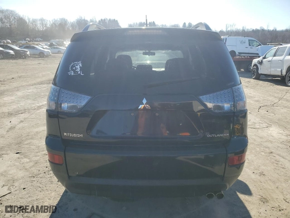 2007 Mitsubishi Outlander LS with VIN JA4MT31X67U010809, listed as a Copart auction lot 48385255 with 146,506 mi miles and Salvage Title. Bid and sale history available at carsss.com. Image 6.