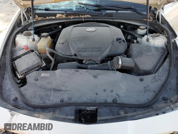 2014 Cadillac CTS Performance RWD with VIN 1G6AS5S35E0127761, listed as a Copart auction lot 83462174 with 103,344 mi miles and Salvage Title. Bid and sale history available at DreamBid. Image 11.