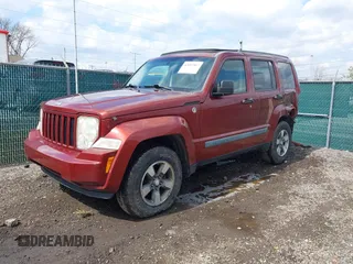 2008 Jeep Liberty Sport with VIN 1J8GN28K68W111462, listed as a IAAI auction lot 42012567 with 129,077 mi miles. Bid and sale history available at carsss.com. Image 18.