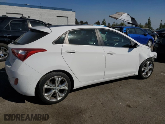 2013 Hyundai Elantra GT with VIN KMHD35LEXDU094993, listed as a Copart auction lot 70888014 with 114,467 mi miles and Salvage Title. Bid and sale history available at carsss.com. Image 3.