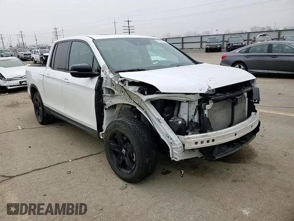 2022 Honda Ridgeline Black Edition with VIN 5FPYK3F84NB025222, listed as a Copart auction lot 83530384 with 43,420 mi miles and Salvage title. Bid and sale history available at DreamBid. Image 11.