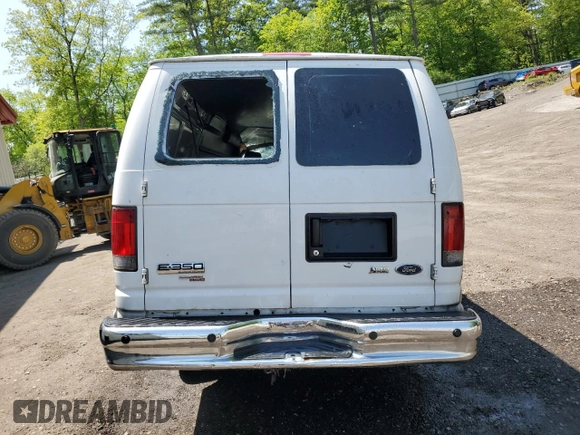 2013 Ford Econoline Cargo Commercial with VIN 1FTSS3EL7DDA41425, listed as a Copart auction lot 59045965 with Not provided miles and Salvage title. Bid and sale history available at DreamBid. Image 6.