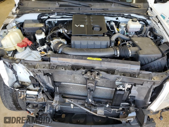 2020 Nissan Frontier Pro-4X with VIN 1N6ED0EBXLN708734, listed as a Copart auction lot 73930924 with 60,314 mi miles and Salvage title. Bid and sale history available at DreamBid. Image 11.