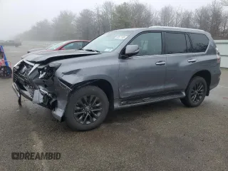 2023 Lexus GX with VIN JTJAM7BX6P5384551, listed as a Copart auction lot 50971765 with 21,255 mi miles and Salvage Title. Bid and sale history available at carsss.com. Image 1.