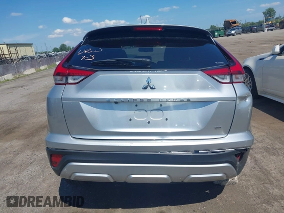 2024 Mitsubishi Eclipse Cross SE with VIN JA4ATWAA5RZ042284, listed as a IAAI auction lot 42709019 with 30,934 mi miles and . Bid and sale history available at DreamBid. Image 16.