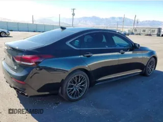 2018 Genesis G80 Sport with VIN KMHGN4JB9JU271815, listed as a Copart auction lot 84330524 with 96,628 mi miles and Clean Title. Bid and sale history available at DreamBid. Image 4.