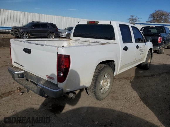 2007 GMC Canyon SLE1 with VIN 1GTCS13E678244333, listed as a Copart auction lot 76973313 with Not provided miles and Clean title. Bid and sale history available at DreamBid. Image 3.