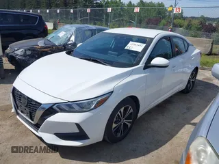 2021 Nissan Sentra SV with VIN 3N1AB8CV1MY285892, listed as a IAAI auction lot 42203454 with 56,147 mi miles and . Bid and sale history available at DreamBid. Image 17.