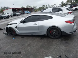 2022 BMW M4 Competition with VIN WBS33AZ04NCJ20184, listed as a IAAI auction lot 41205528 with 25,571 mi miles. Bid and sale history available at carsss.com. Image 15.