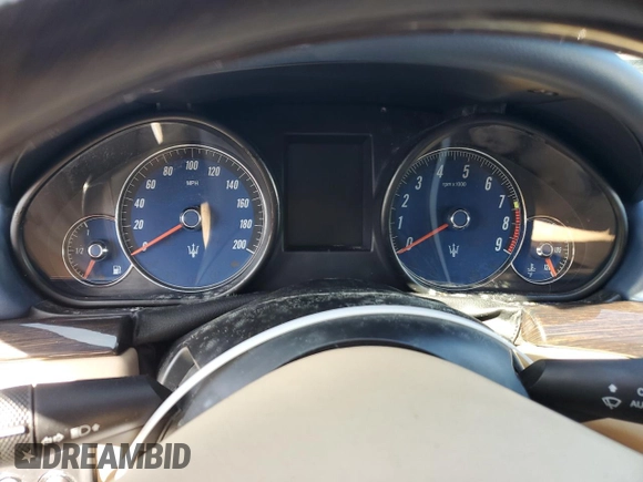 2015 Maserati GranTurismo Sport with VIN ZAM45MMA6F0148607, listed as a Copart auction lot 75114254 with Not provided miles and Salvage title. Bid and sale history available at DreamBid. Image 9.