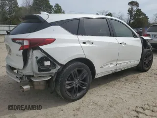 2020 Acura RDX w/A-Spec Pkg with VIN 5J8TC1H65LL017352, listed as a Copart auction lot 51107015 with 75,433 mi miles and Salvage Title. Bid and sale history available at carsss.com. Image 4.