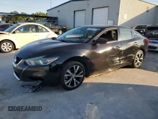2017 Nissan Maxima SV with VIN 1N4AA6AP3HC372495, listed as a Copart auction lot 53299345 with 177,626 mi miles and Salvage Title. Bid and sale history available at DreamBid. Image 1.