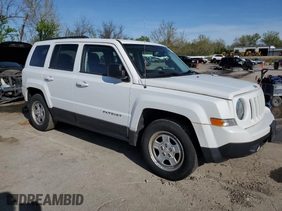 2016 Jeep Patriot Sport SE with VIN 1C4NJPBA6GD670270, listed as a Copart auction lot 54267855 with 98,495 mi miles and Clean Title. Bid and sale history available at carsss.com. Image 4.