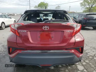 2019 Toyota C-HR XLE with VIN JTNKHMBX7K1025540, listed as a Copart auction lot 53044245 with 123,158 mi miles and Salvage Title. Bid and sale history available at DreamBid. Image 6.