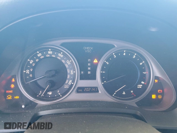 2007 Lexus IS 250 z VIN JTHBK262275040812, wystawiony jako Copart lot #55524825 z przebiegiem 202 141 mil mil oraz Szkoda całkowita • Salvage title. Historia ofert i sprzedaży dostępna na DreamBid. Obrazek 9.