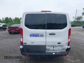 2023 Ford Transit Passenger XL with VIN 1FBAX9Y83PKC08567, listed as a IAAI auction lot 39883261 with 15,028 mi miles and . Bid and sale history available at DreamBid. Image 16.