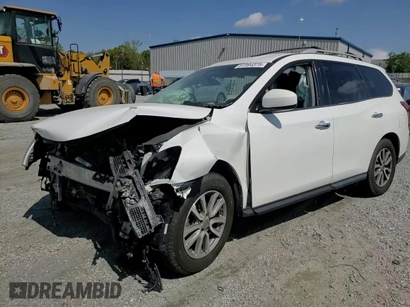 2016 Nissan Pathfinder S with VIN 5N1AR2MN1GC660242, listed as a Copart auction lot 51994375 with 115,084 mi miles and Salvage Title. Bid and sale history available at carsss.com. Image 12.