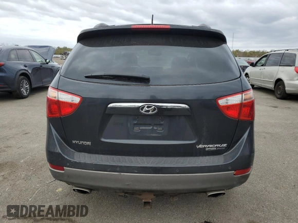 2008 Hyundai Veracruz GLS with VIN KM8NU73C48U065927, listed as a Copart auction lot 47870955 with 125,738 mi miles and Clean title. Bid and sale history available at DreamBid. Image 6.