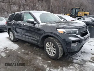 2020 Ford Explorer with VIN 1FMSK8BH0LGD15019, listed as a Copart auction lot 85490084 with 73,096 mi miles and Salvage Title. Bid and sale history available at carsss.com. Image 4.
