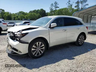 2015 Acura MDX Technology with VIN 5FRYD3H44FB006800, listed as a Copart auction lot 54732845 with 94,598 mi miles and Salvage title. Bid and sale history available at DreamBid. Image 1.