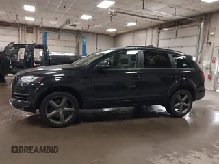 2015 Audi Q7 Premium Plus with VIN WA1LGAFE2FD005746, listed as a IAAI auction lot 42143924 with 143,835 mi miles and . Bid and sale history available at DreamBid. Image 15.