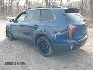2024 Kia Telluride EX X-Line with VIN 5XYP3DGC7RG468876, listed as a IAAI auction lot 42122622 with 29,416 mi miles and . Bid and sale history available at DreamBid. Image 3.