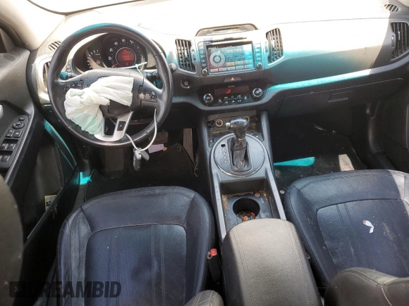 2013 Kia Sportage EX with VIN KNDPCCA25D7402214, listed as a Copart auction lot 60106115 with 146,369 mi miles and Salvage title. Bid and sale history available at DreamBid. Image 8.