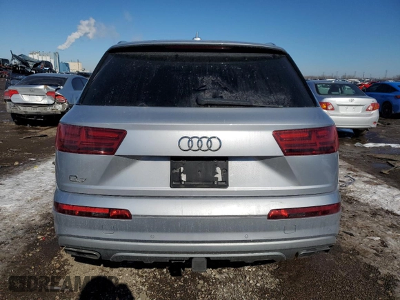 2019 Audi Q7 Premium Plus with VIN WA1LAAF7XKD022369, listed as a Copart auction lot 46038795 with 62,620 mi miles and Salvage title. Bid and sale history available at DreamBid. Image 6.