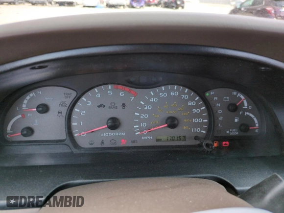 2003 Toyota Sequoia SR5 with VIN 5TDZT34A33S155761, listed as a Copart auction lot 52153775 with 170,157 mi miles and Salvage Title. Bid and sale history available at carsss.com. Image 9.