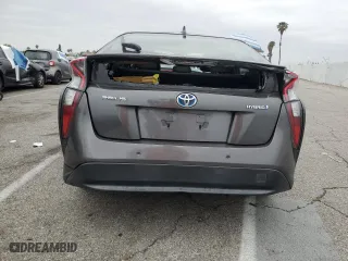 2017 Toyota Prius Two with VIN JTDKARFU8H3047212, listed as a Copart auction lot 53165625 with 82,646 mi miles and Salvage Title. Bid and sale history available at carsss.com. Image 6.