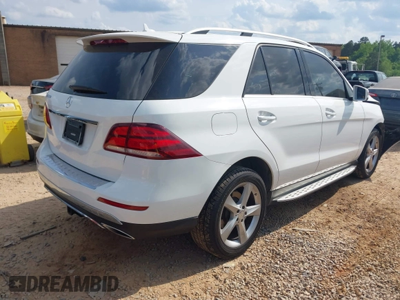 2017 Mercedes-Benz GLE 350 with VIN 4JGDA5JB6HA876228, listed as a IAAI auction lot 42160360 with 128,917 mi miles and . Bid and sale history available at DreamBid. Image 4.