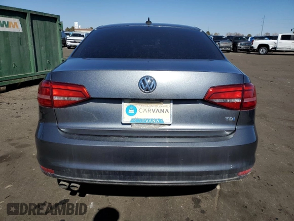 2015 Volkswagen Jetta Sedan 2.0L TDI SEL with VIN 3VWLA7AJ3FM341924, listed as a Copart auction lot 47008195 with 101,545 mi miles and Salvage Title. Bid and sale history available at carsss.com. Image 6.