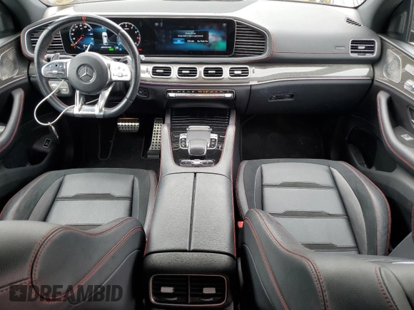 2022 Mercedes-Benz GLE 53 AMG with VIN 4JGFD6BB7NA757149, listed as a Copart auction lot 61650905 with 77,287 mi miles and Clean title. Bid and sale history available at DreamBid. Image 8.
