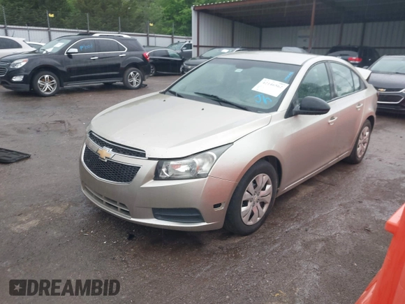 2014 Chevrolet Cruze LS with VIN 1G1PA5SH6E7132957, listed as a IAAI auction lot 42146562 with 130,117 mi miles and . Bid and sale history available at DreamBid. Image 2.