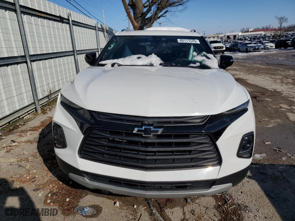 2022 Chevrolet Blazer LT with VIN 3GNKBCR45NS132639, listed as a Copart auction lot 88111545 with 0 mi miles and Salvage Title. Bid and sale history available at carsss.com. Image 5.