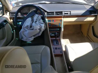 1991 Mercedes-Benz 300 with VIN WDBEA30D1MB497396, listed as a Copart auction lot 55834195 with 179,323 mi miles and Salvage Title. Bid and sale history available at carsss.com. Image 8.