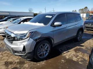2023 Honda Passport EX-L with VIN 5FNYF8H5XPB036645, listed as a Copart auction lot 45084495 with 30,758 mi miles and Salvage Title. Bid and sale history available at carsss.com. Image 1.