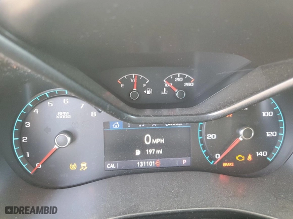 2019 Chevrolet Colorado 4WD Z71 with VIN 1GCGTDEN5K1239977, listed as a Copart auction lot 87860595 with 131,101 mi miles and Salvage Title. Bid and sale history available at carsss.com. Image 9.