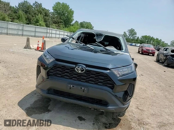 2022 Toyota RAV4 LE with VIN 2T3F1RFV6NC273303, listed as a Copart auction lot 61099085 with 33,712 mi miles and Salvage title. Bid and sale history available at DreamBid. Image 13.