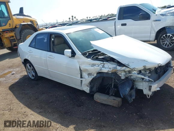 2002 Lexus IS 300/350 with VIN JTHBD192620056050, listed as a IAAI auction lot 41949399 with Not Provided miles and . Bid and sale history available at DreamBid. Image 1.