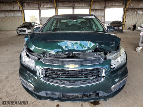 2015 Chevrolet Cruze LT with VIN 1G1PC5SBXF7154077, listed as a Copart auction lot 49009665 with 124,288 mi miles and Salvage Title. Bid and sale history available at carsss.com. Image 5.