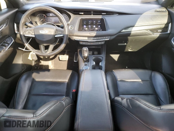 2020 Cadillac XT4 FWD Sport with VIN 1GYFZER49LF024652, listed as a Copart auction lot 46231255 with 87,567 mi miles and Salvage title. Bid and sale history available at DreamBid. Image 8.