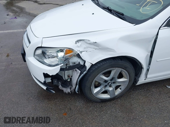 2012 Chevrolet Malibu 1LS with VIN 1G1ZB5E09CF333587, listed as a IAAI auction lot 41990688 with 136,183 mi miles and . Bid and sale history available at DreamBid. Image 6.